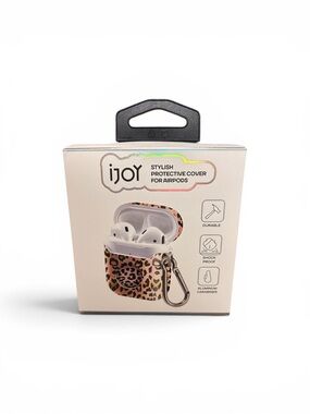 iJoy Leopard Print Protective AirPods Cover